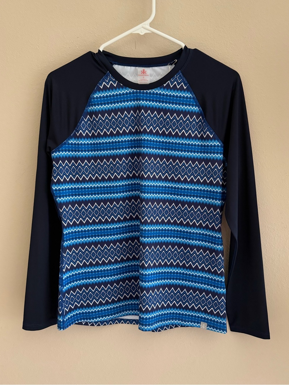 Krimson Klover Vista Base Layer Top Size Small Blue Ziggy